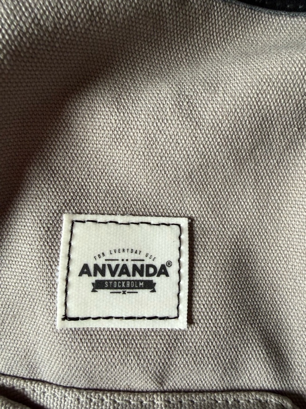 ANVANDA Stockholm Tote Bag/Backpack  - Light gray